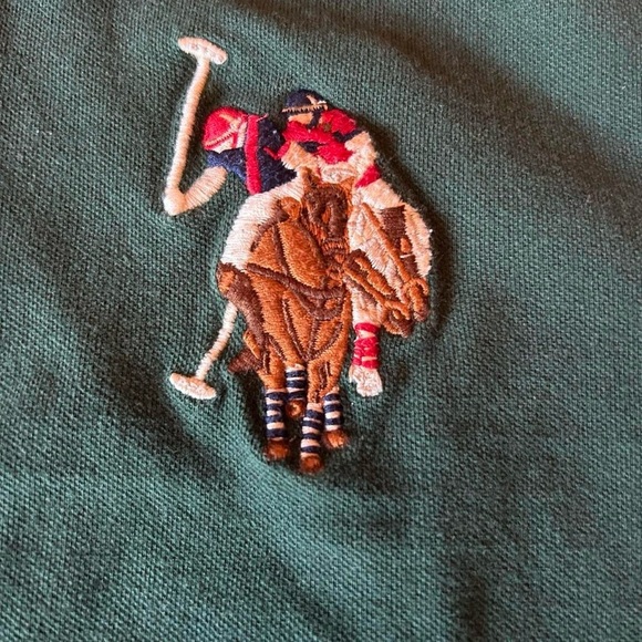 🐎 Big Pony Vibes! Boys Polo Shirt w/ #3 Patch – Size 8 - Picture 3 of 7